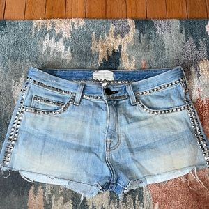 current/elliot boyfriend shorts